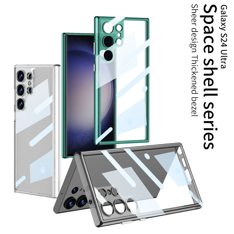 Transparent Protective Phone Case For Galaxy S24 S23 Ultra Plus