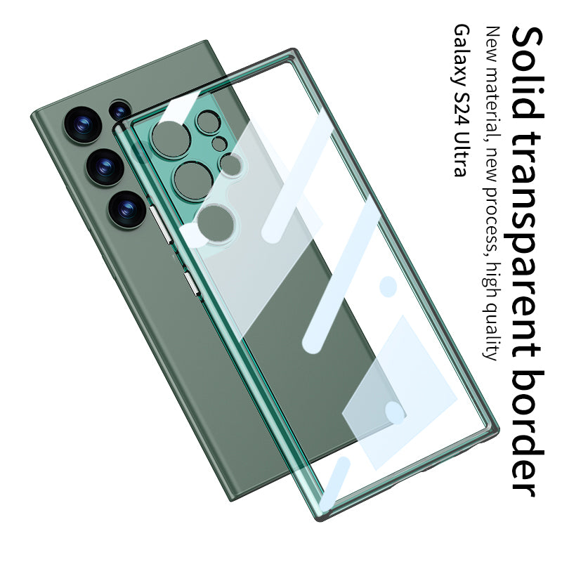 Transparent Protective Phone Case For Galaxy S24 S23 Ultra Plus
