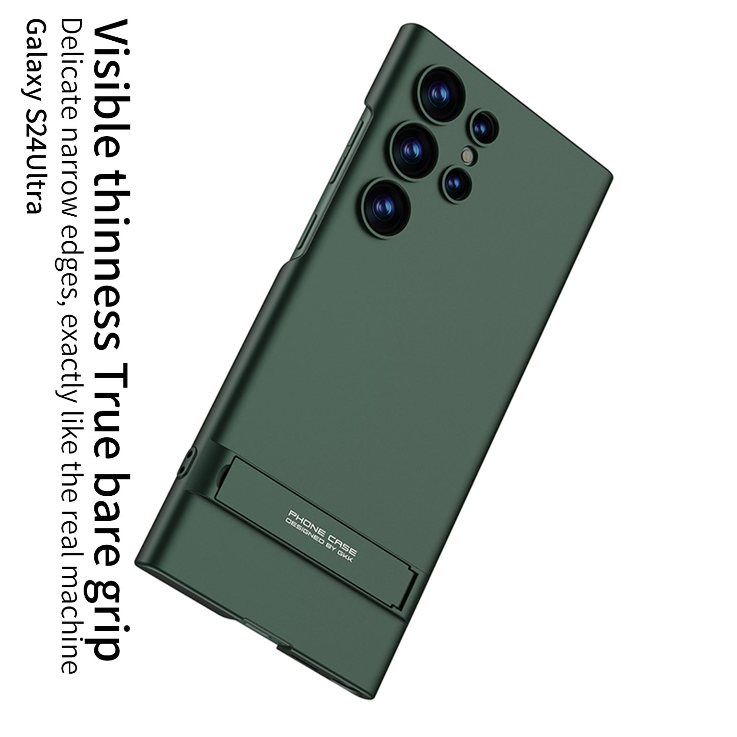 Ultra-Thin Invisible Bracket Phone Case For Galaxy S24 S23 Ultra Plus