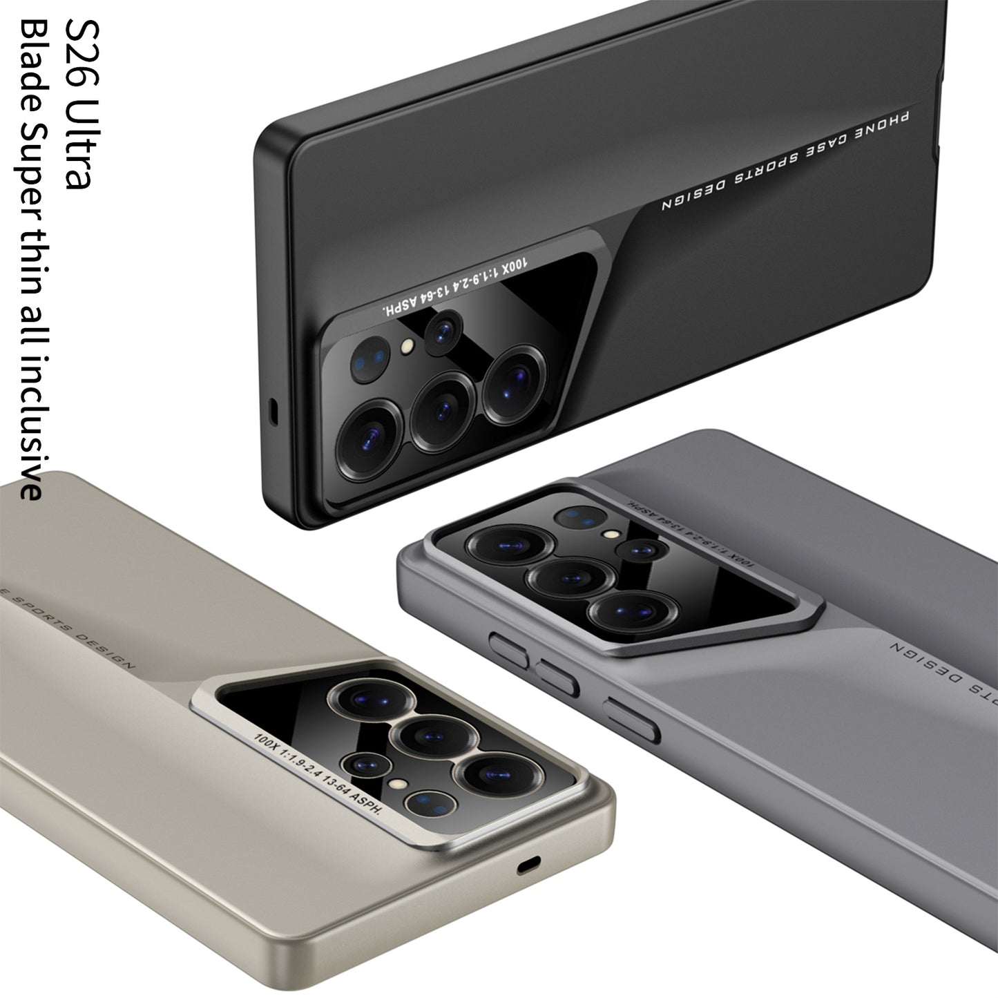 Luxury All-inclusive Anti-fall Protective Phone Case For Galaxy S26 S25 S24 S23 S22 Ultra