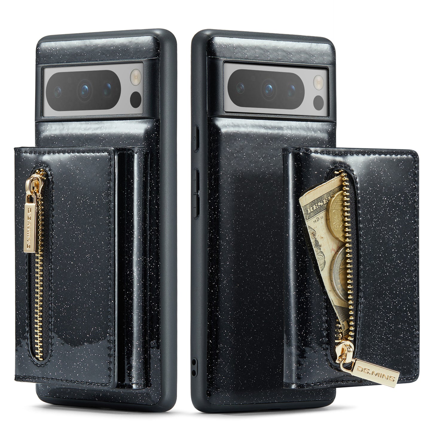 Luxury Magnetic All-inclusive Protective Cover With Card Holder For Google Pixel 7 8 Series - Mycasety Mycasety
