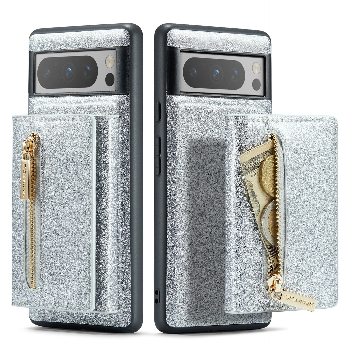 Luxury Magnetic All-inclusive Protective Cover With Card Holder For Google Pixel 7 8 Series - Mycasety Mycasety
