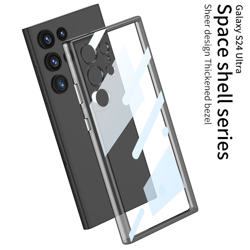 Transparent Protective Phone Case For Galaxy S24 S23 Ultra Plus