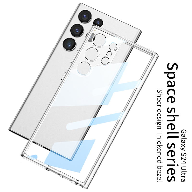 Transparent Protective Phone Case For Galaxy S24 S23 Ultra Plus