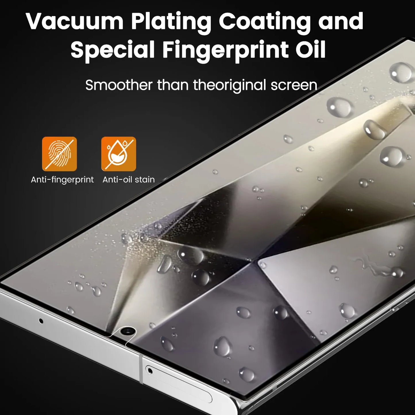 Glare Guard Screen Protector For Galaxy S25 S24 Series With Dust-free Film Cabin | Electrostatic Cleaning Technology