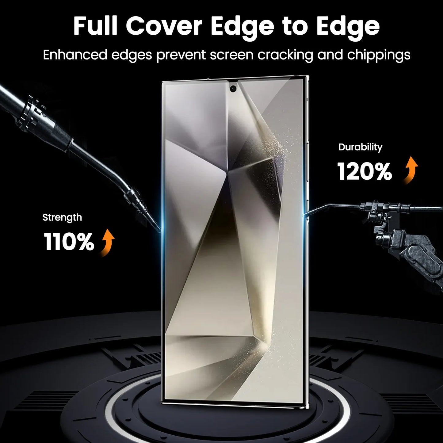 Glare Guard Screen Protector For Galaxy S25 S24 Series With Dust-free Film Cabin | Electrostatic Cleaning Technology