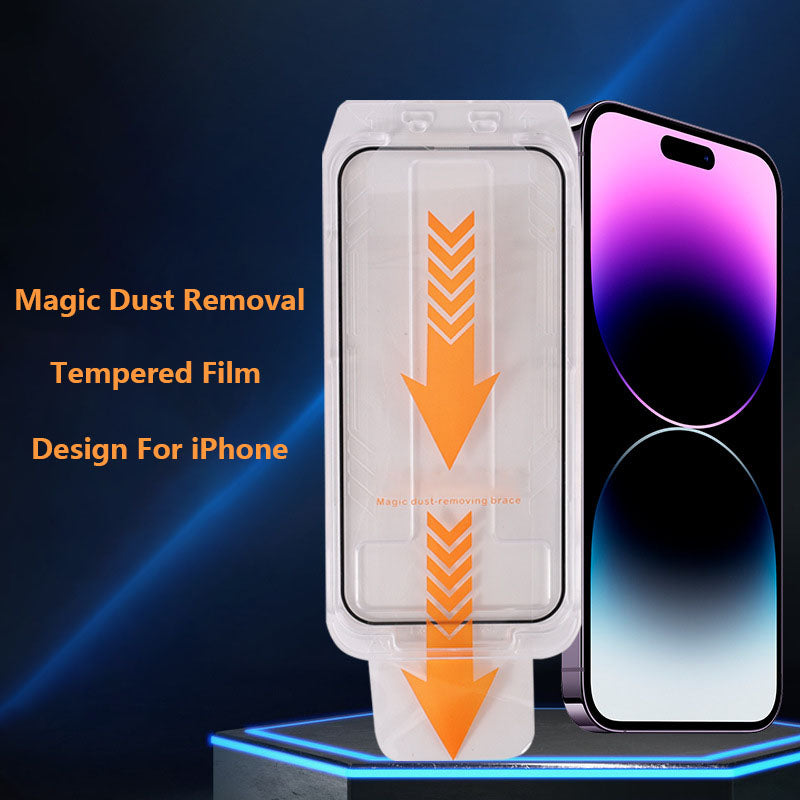 Premium Screen Protector For iPhone With Dust-free Film Mounter - mycasety2023 Mycasety