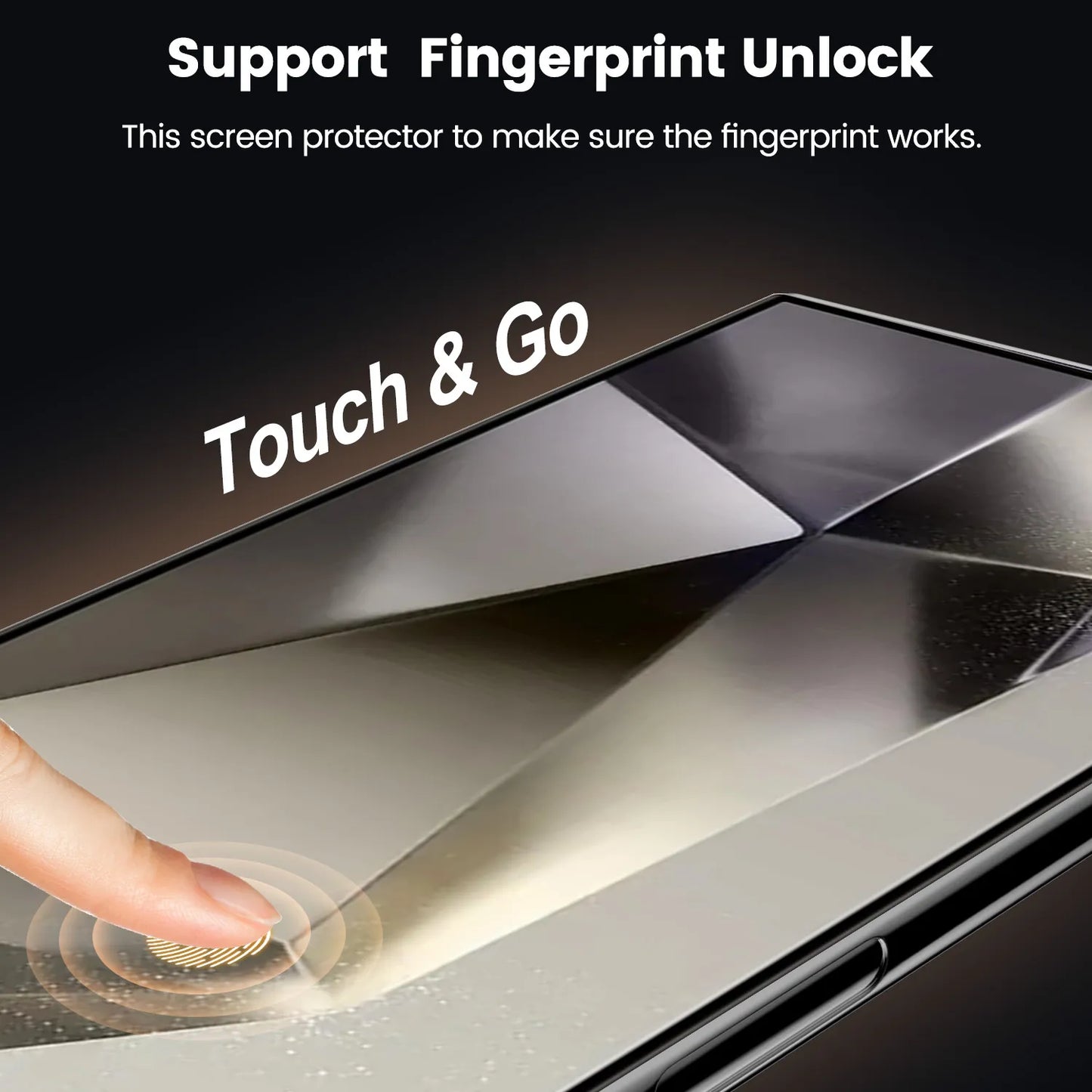 Glare Guard Screen Protector For Galaxy S25 S24 Series With Dust-free Film Cabin | Electrostatic Cleaning Technology