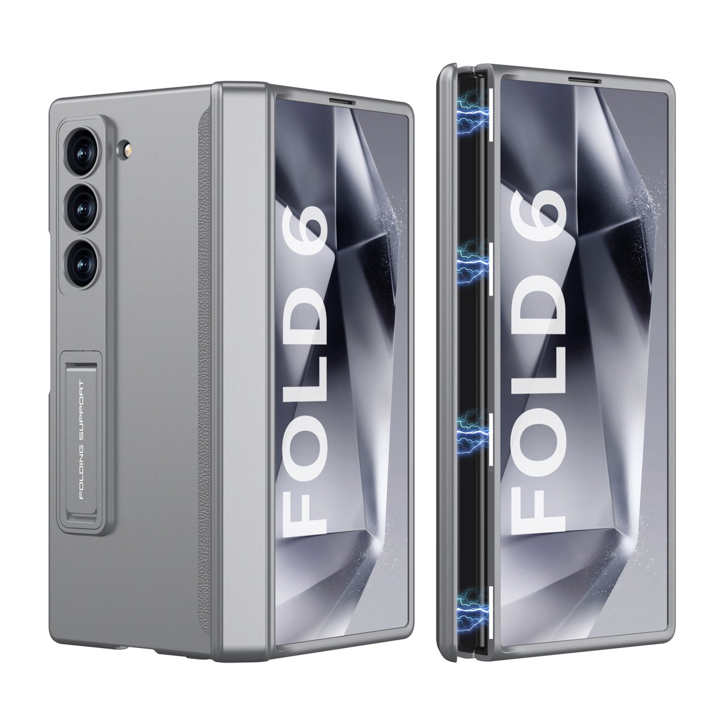 Magnetic Hinge Bracket Shockproof Phone Case For Galaxy Z Fold 6/7