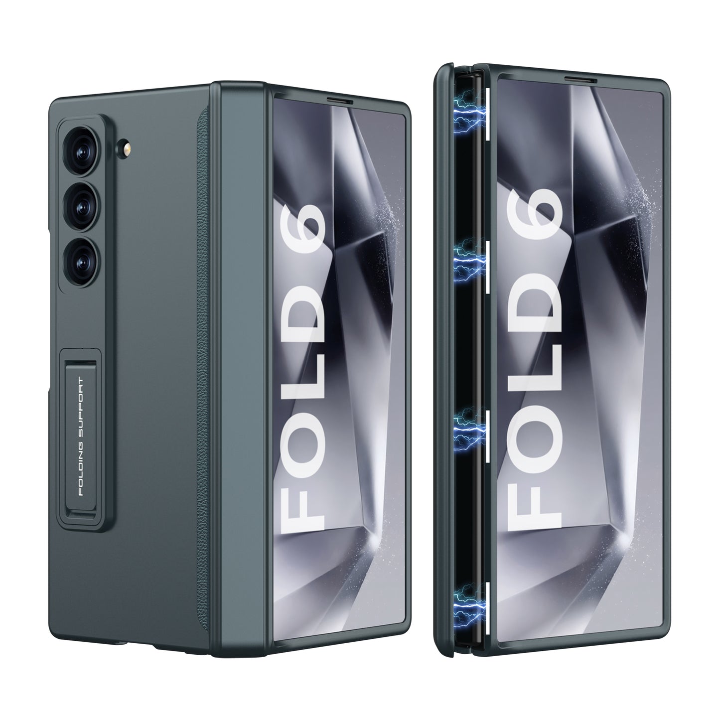 Magnetic Hinge Bracket Shockproof Phone Case For Galaxy Z Fold 6/7