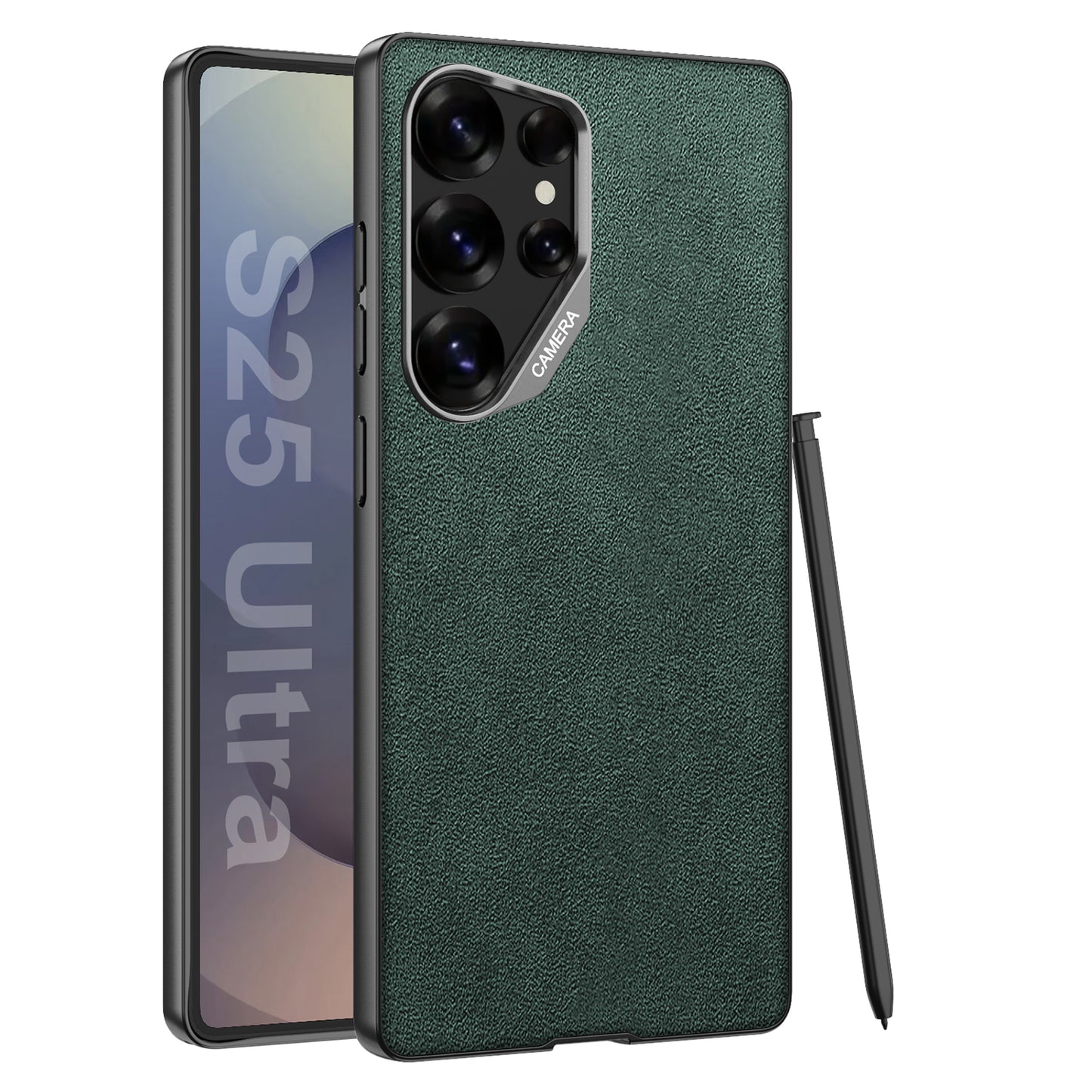 Leather Shockproof Phone Case For Galaxy S25 S24 S23 Ultra