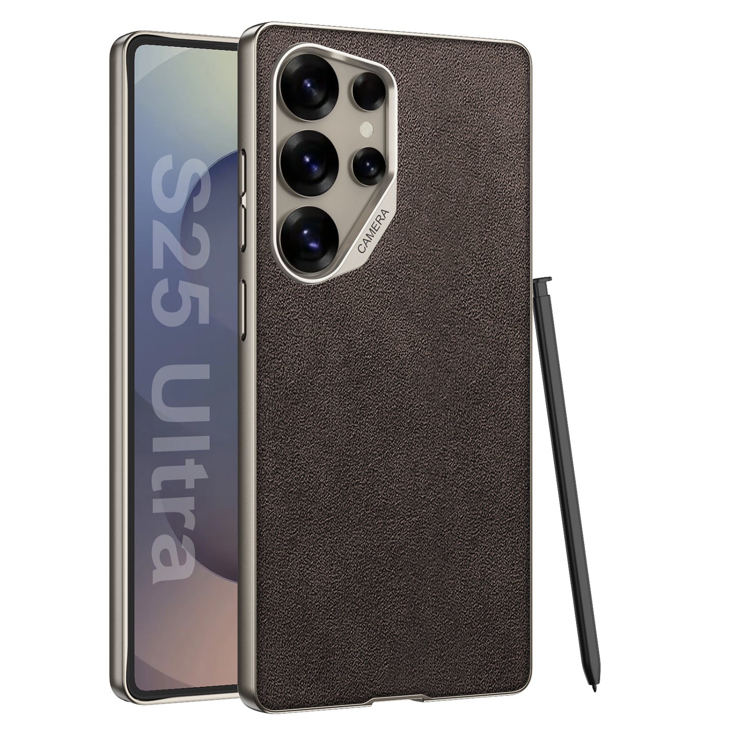 Leather Shockproof Phone Case For Galaxy S25 S24 S23 Ultra