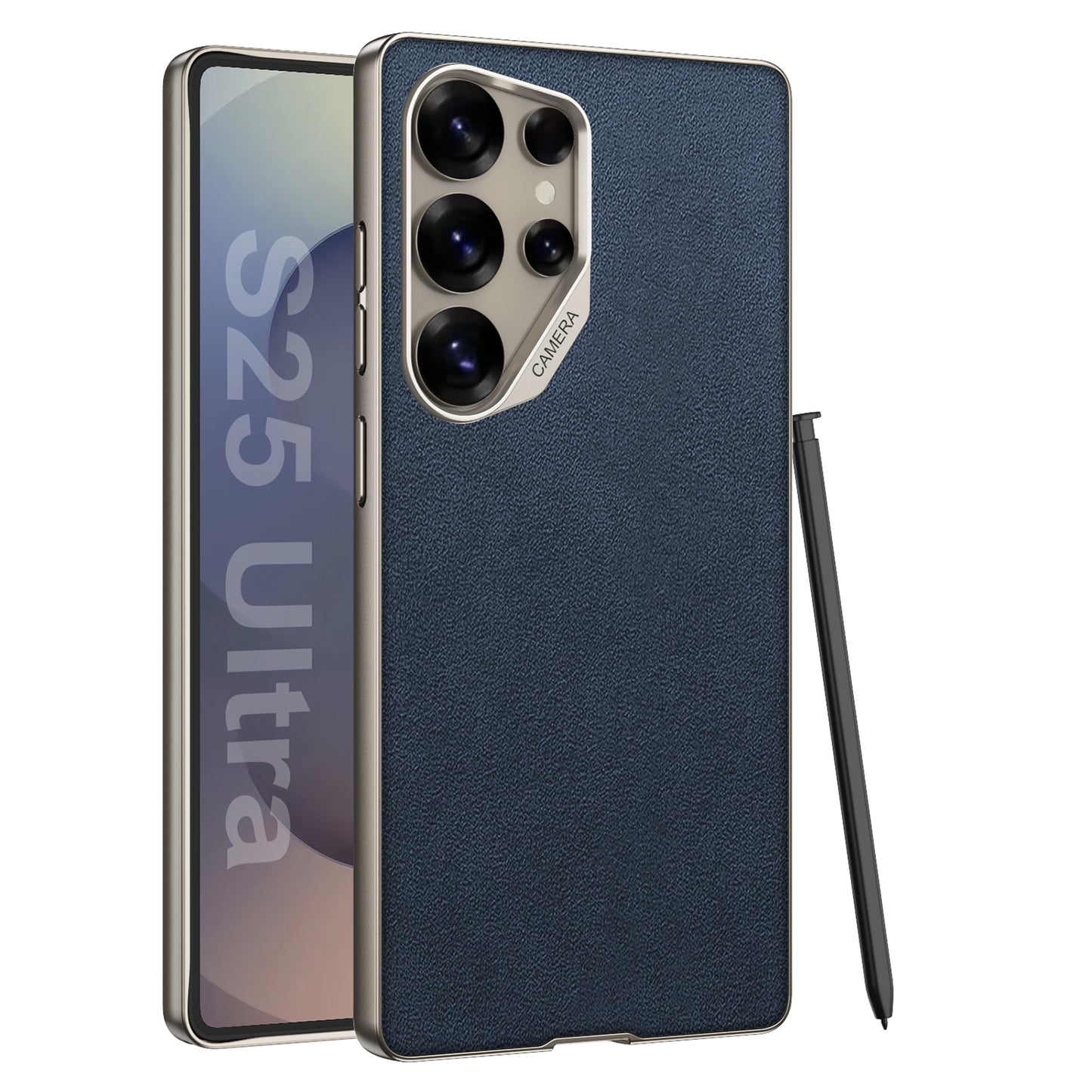 Leather Shockproof Phone Case For Galaxy S25 S24 S23 Ultra