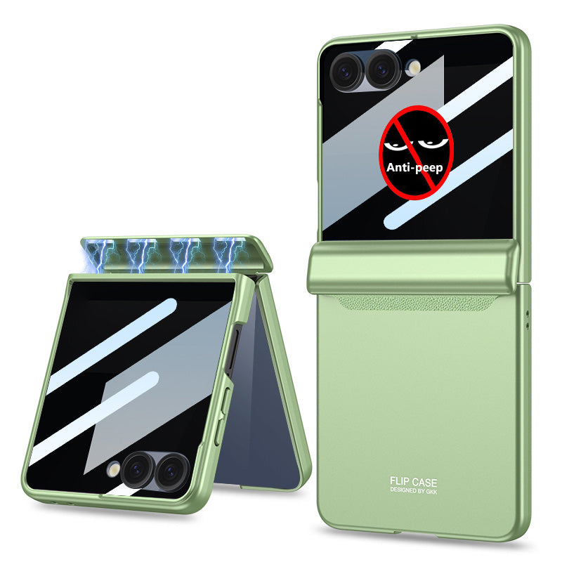 Magnetic All-included Shockproof Phone Case For Galaxy Flip 7/6/5/4/3 With Back Screen Protector