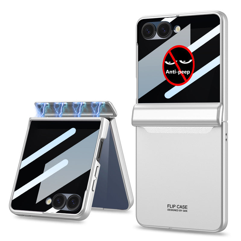 Magnetic All-included Shockproof Phone Case For Galaxy Flip 7/6/5/4/3 With Back Screen Protector
