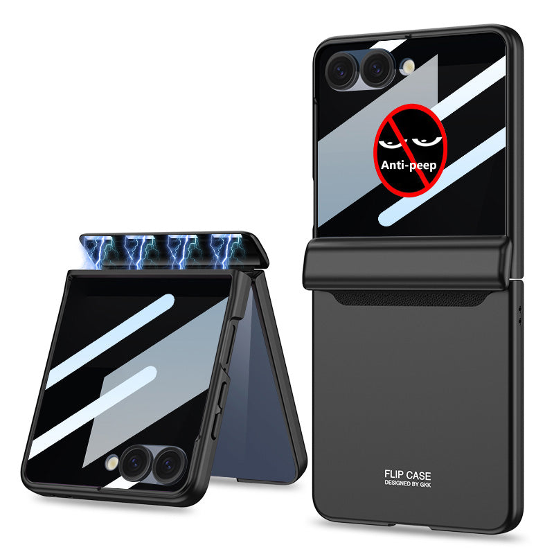 Magnetic All-included Shockproof Phone Case For Galaxy Flip 7/6/5/4/3 With Back Screen Protector