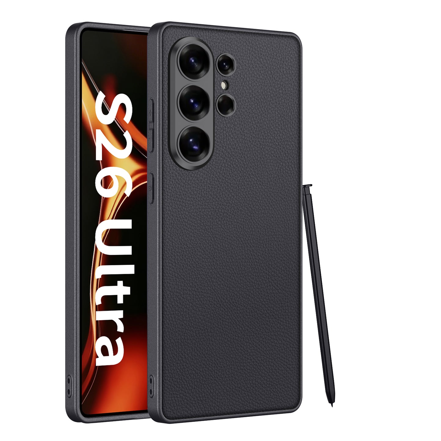 Luxury Leather All-inclusive Protective Phone Case For Galaxy S26 S25 S24 Ultra