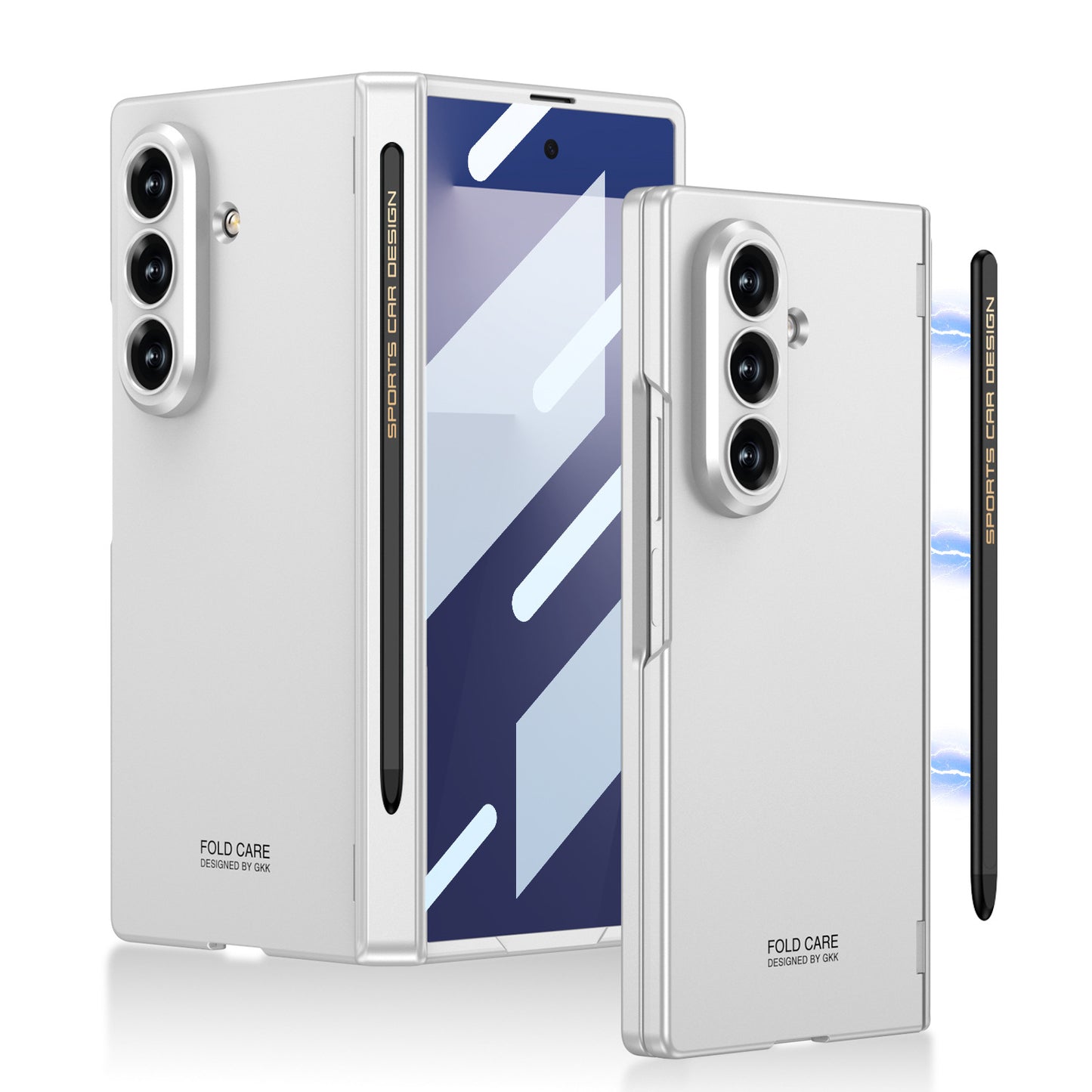 Magnetic Hinge All-included Phone Case With Magnetic Stylus For Galaxy Z Fold 7