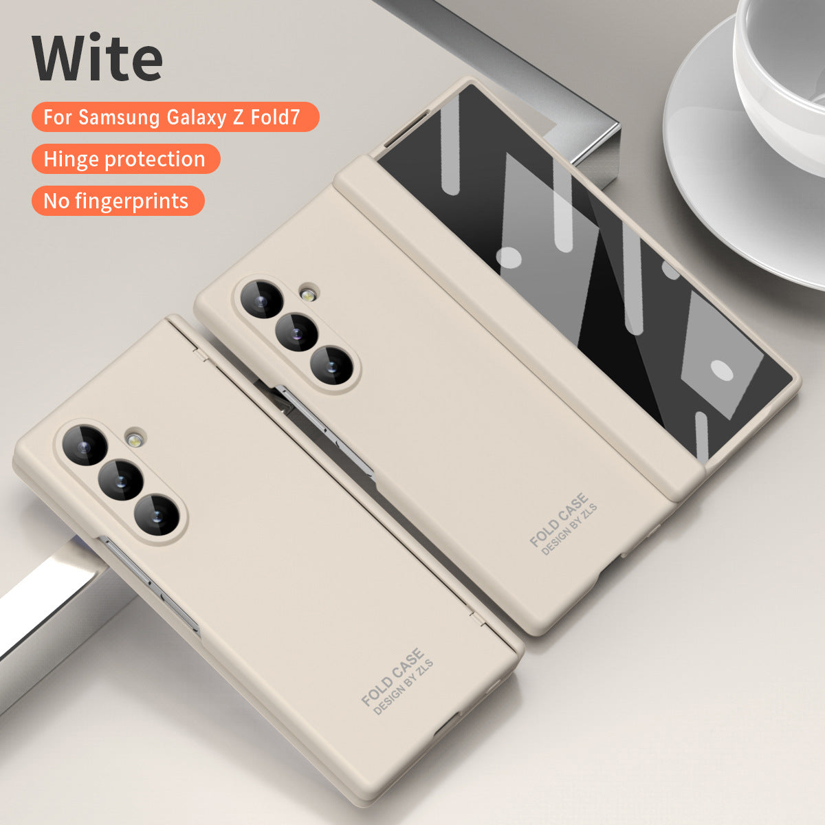 Frosted Silicone Hinge Protective Phone Case With Pen Slot & Stylus & Glass Film For Galaxy Z Fold Series