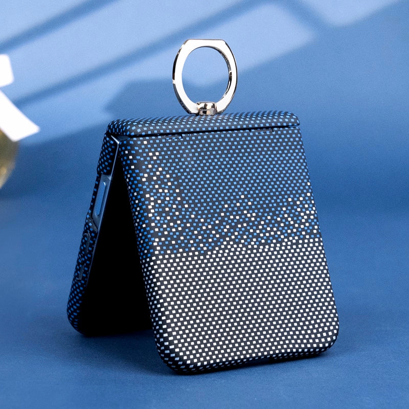 Luxury All-included Carbon Fiber Phone Case For Galaxy Z Flip 7/6/5/4/3