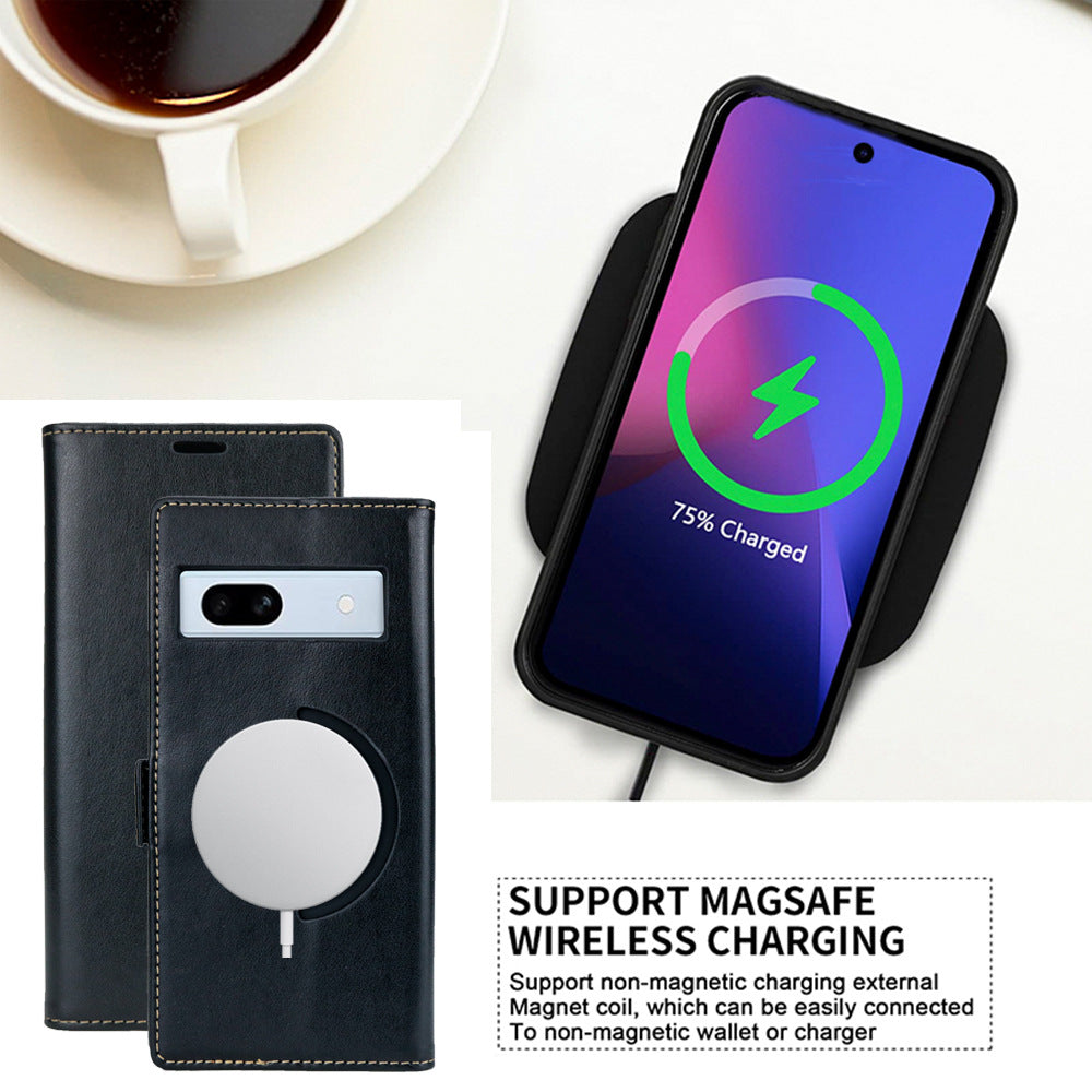 Luxury Leather Cover For Google Pixel 7 8 Series - Mycasety Mycasety