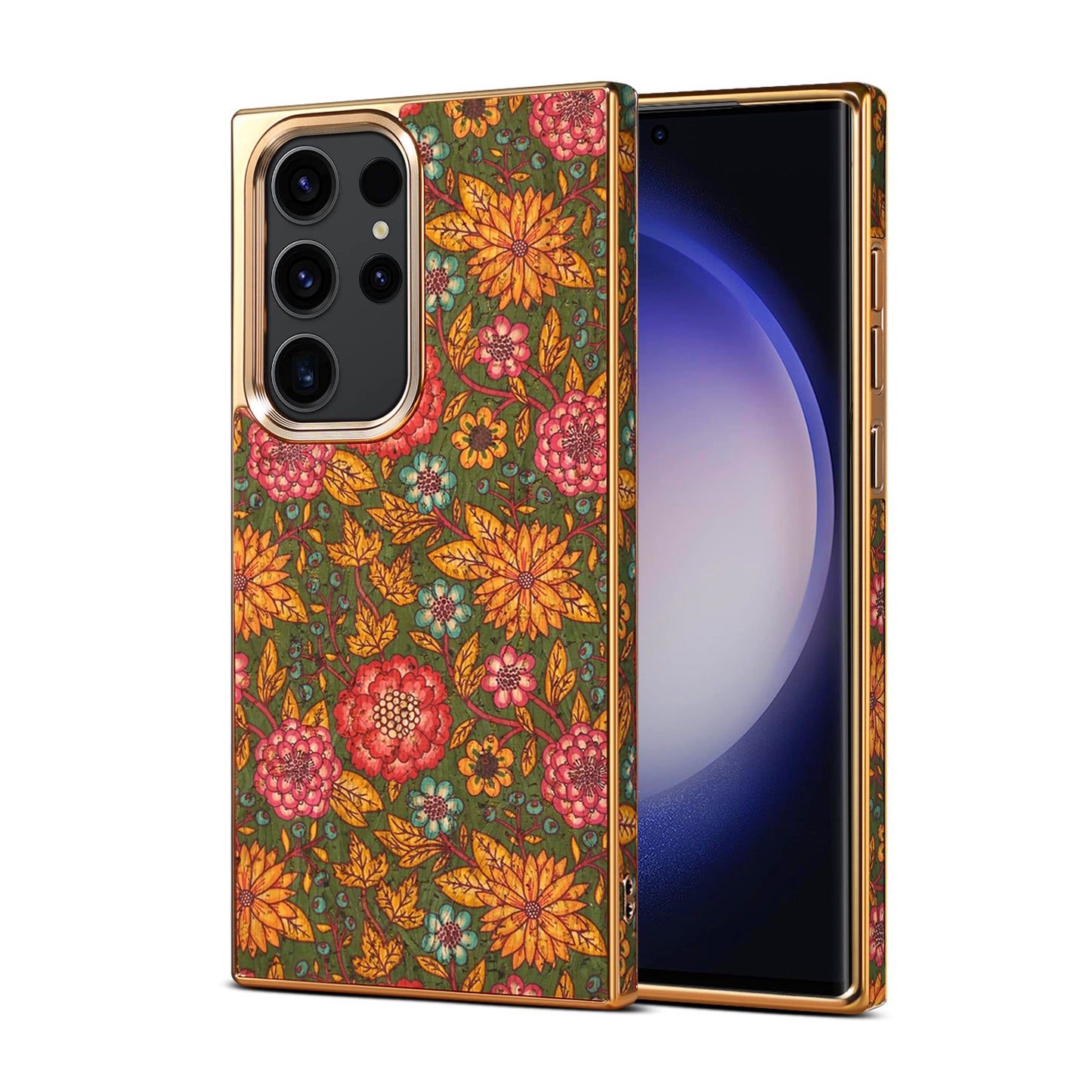 Bohemia Retro Anti-fall Protective Phone Case For Galaxy