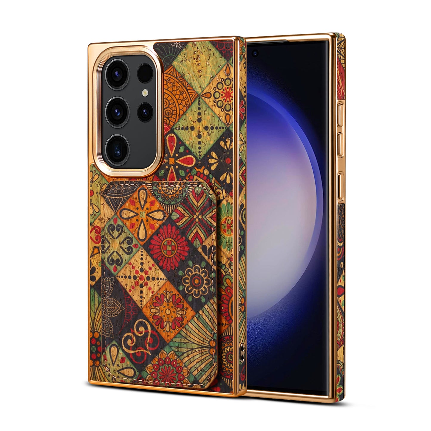 Bohemia Retro Anti-fall Protective Phone Case For Galaxy