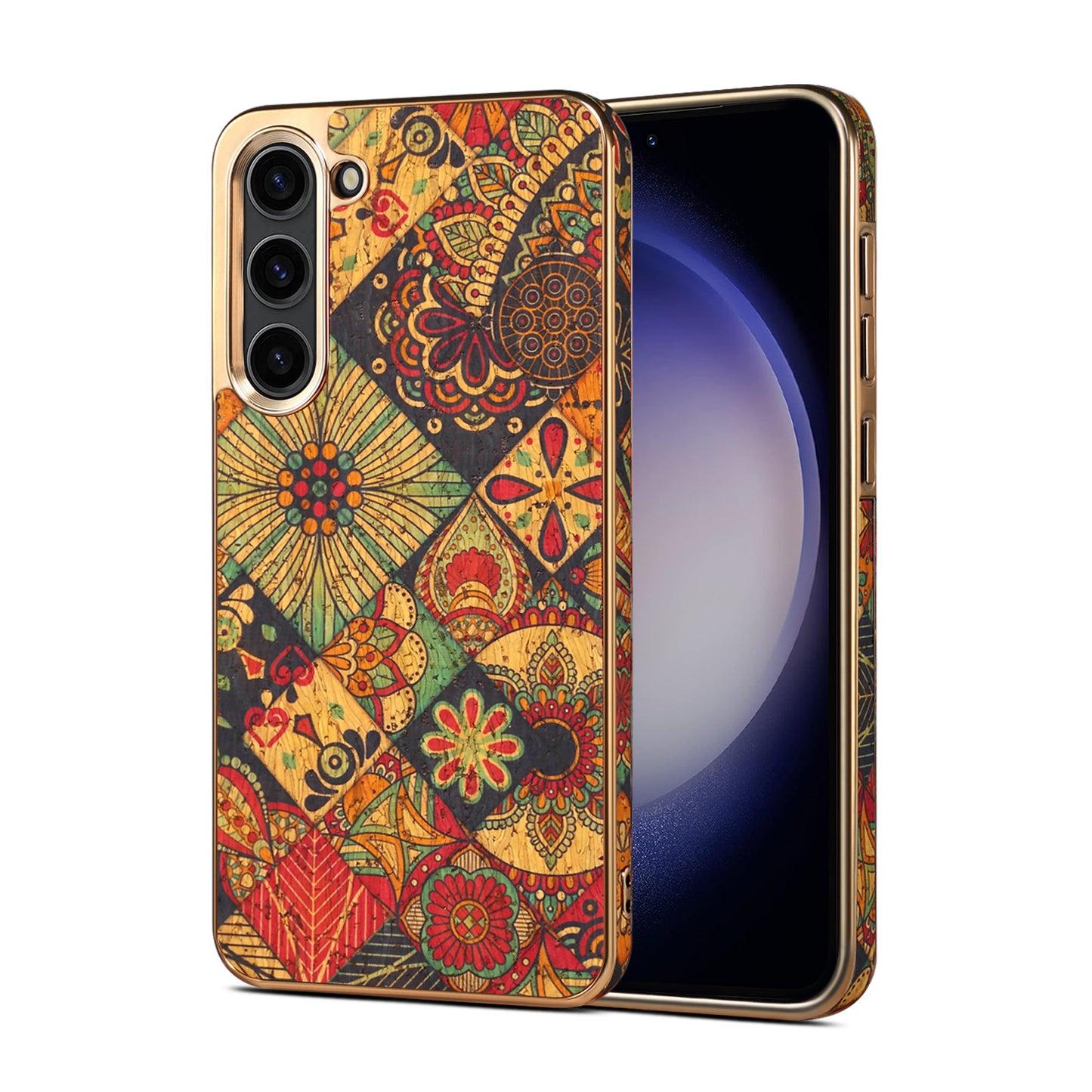 Bohemia Retro Anti-fall Protective Phone Case For Galaxy