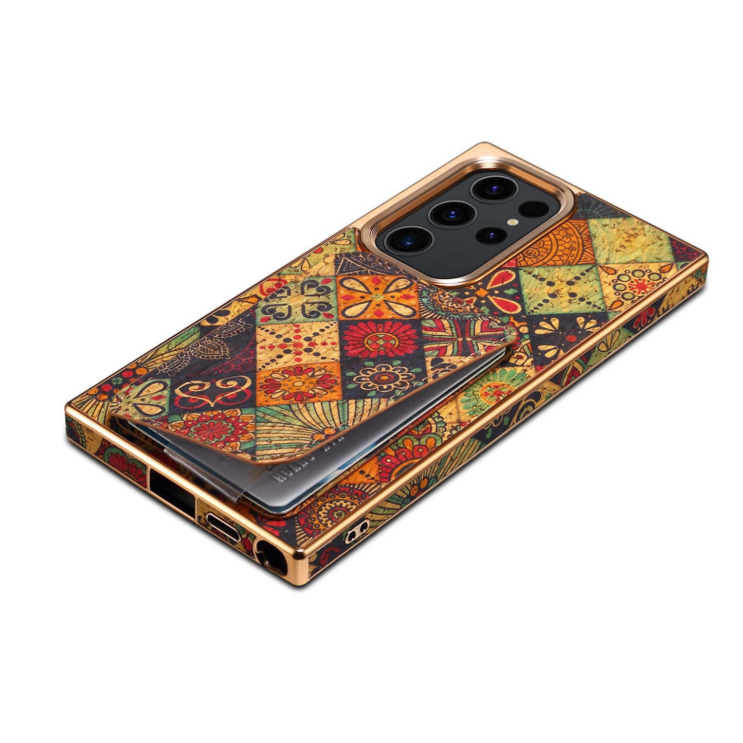 Bohemia Retro Anti-fall Protective Phone Case For Galaxy