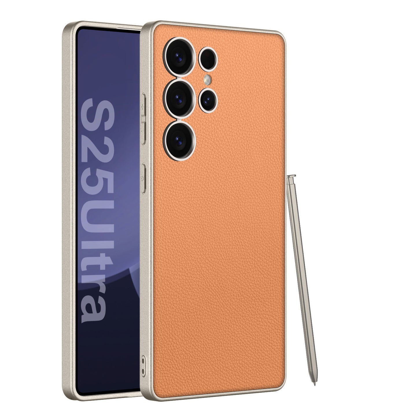 Luxury Leather All-inclusive Protective Phone Case For Galaxy S25 S24 Ultra