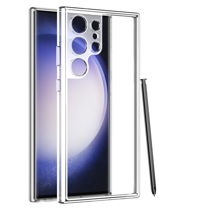 Transparent Protective Phone Case For Galaxy S24 S23 Ultra Plus