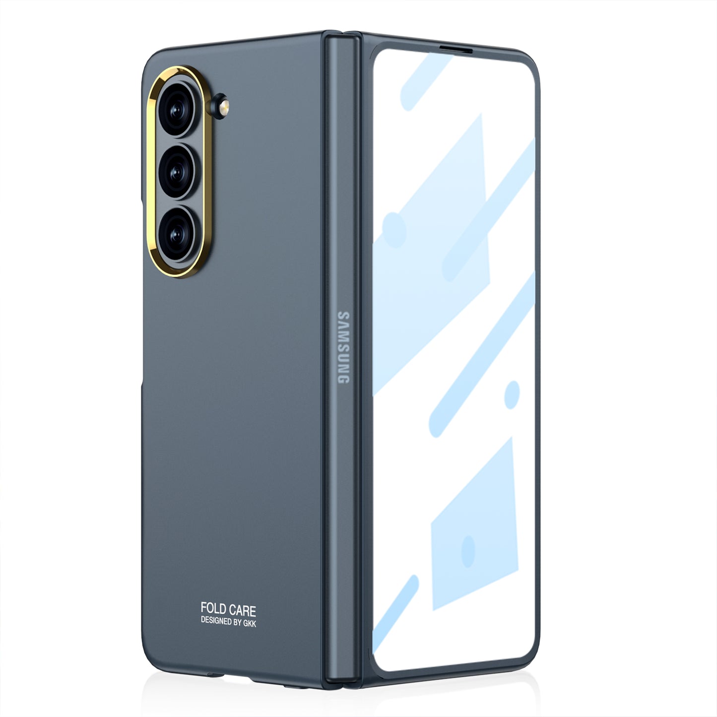 Ultra-Thin Phone Case With Screen Protector For Samsung Galaxy Z Fold 5/4/3 5G - mycasety2023 Mycasety