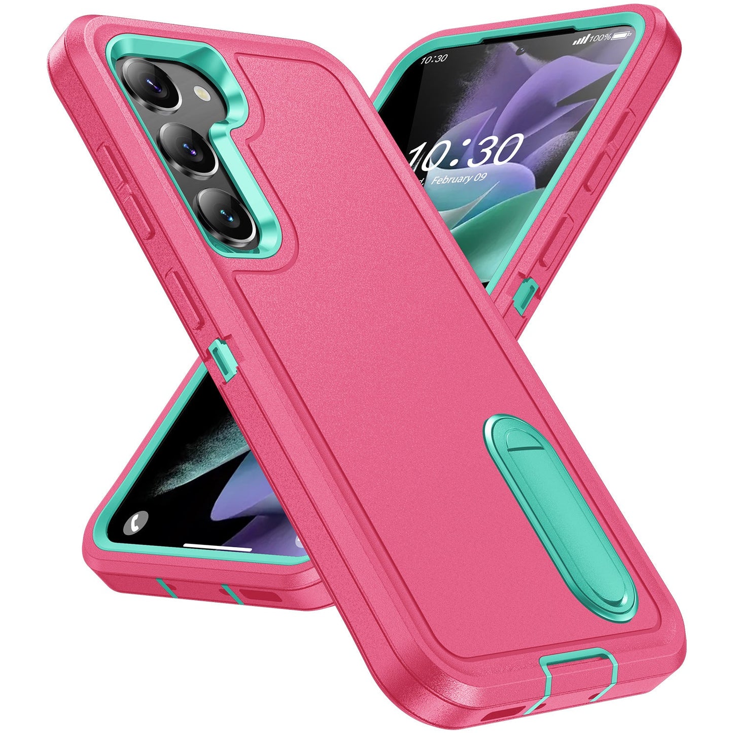 Triple Defense Anti-drop Protection Phone Case With Invisible Bracket For Samsung Galaxy S23 S22 Ultra Plus - mycasety2023 Mycasety