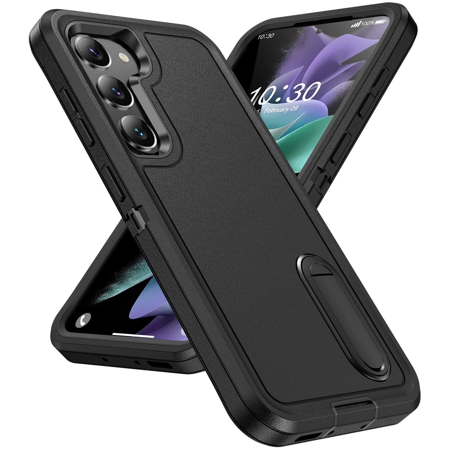 Triple Defense Anti-drop Protection Phone Case With Invisible Bracket For Samsung Galaxy S23 S22 Ultra Plus - mycasety2023 Mycasety