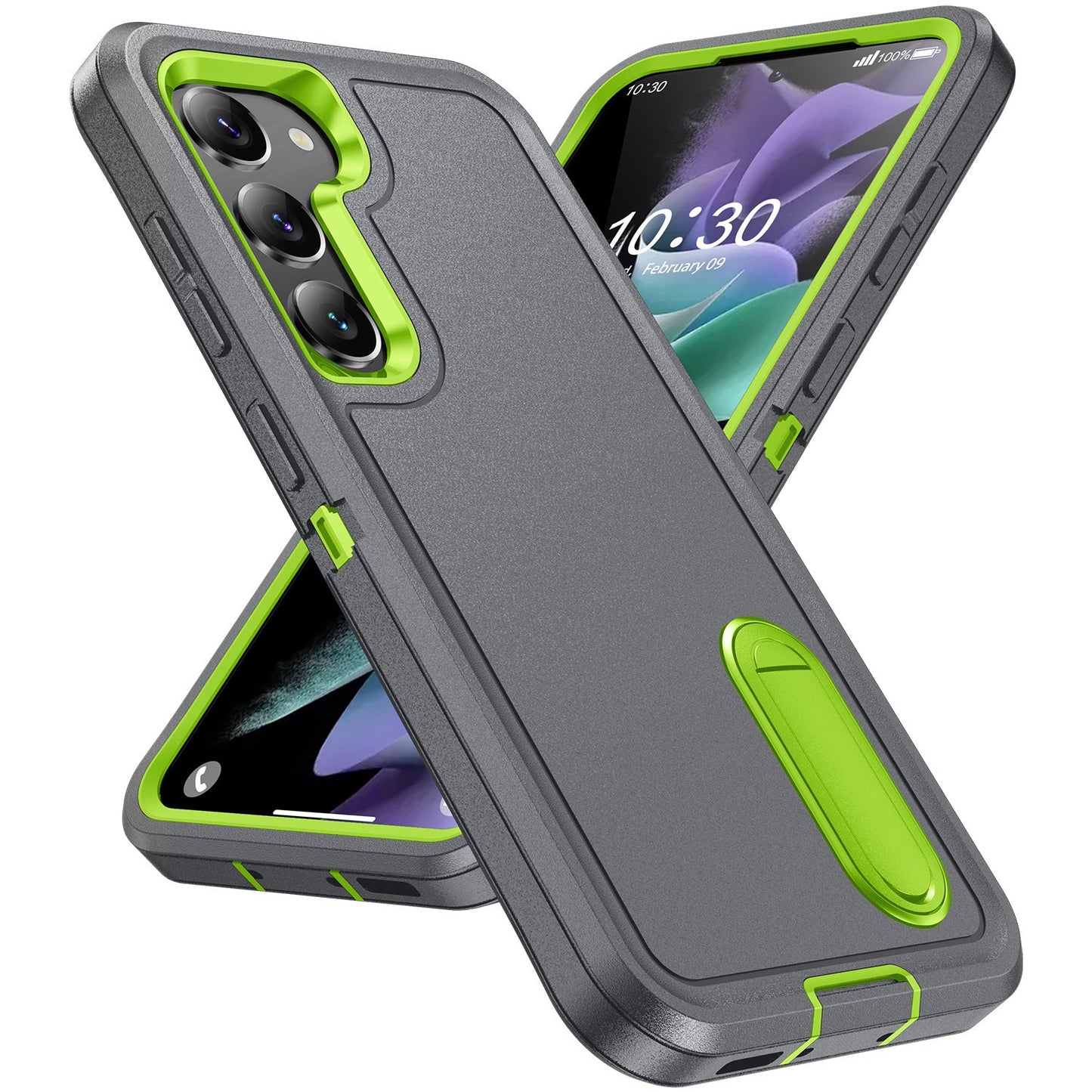 Triple Defense Anti-drop Protection Phone Case With Invisible Bracket For Samsung Galaxy S23 S22 Ultra Plus - mycasety2023 Mycasety