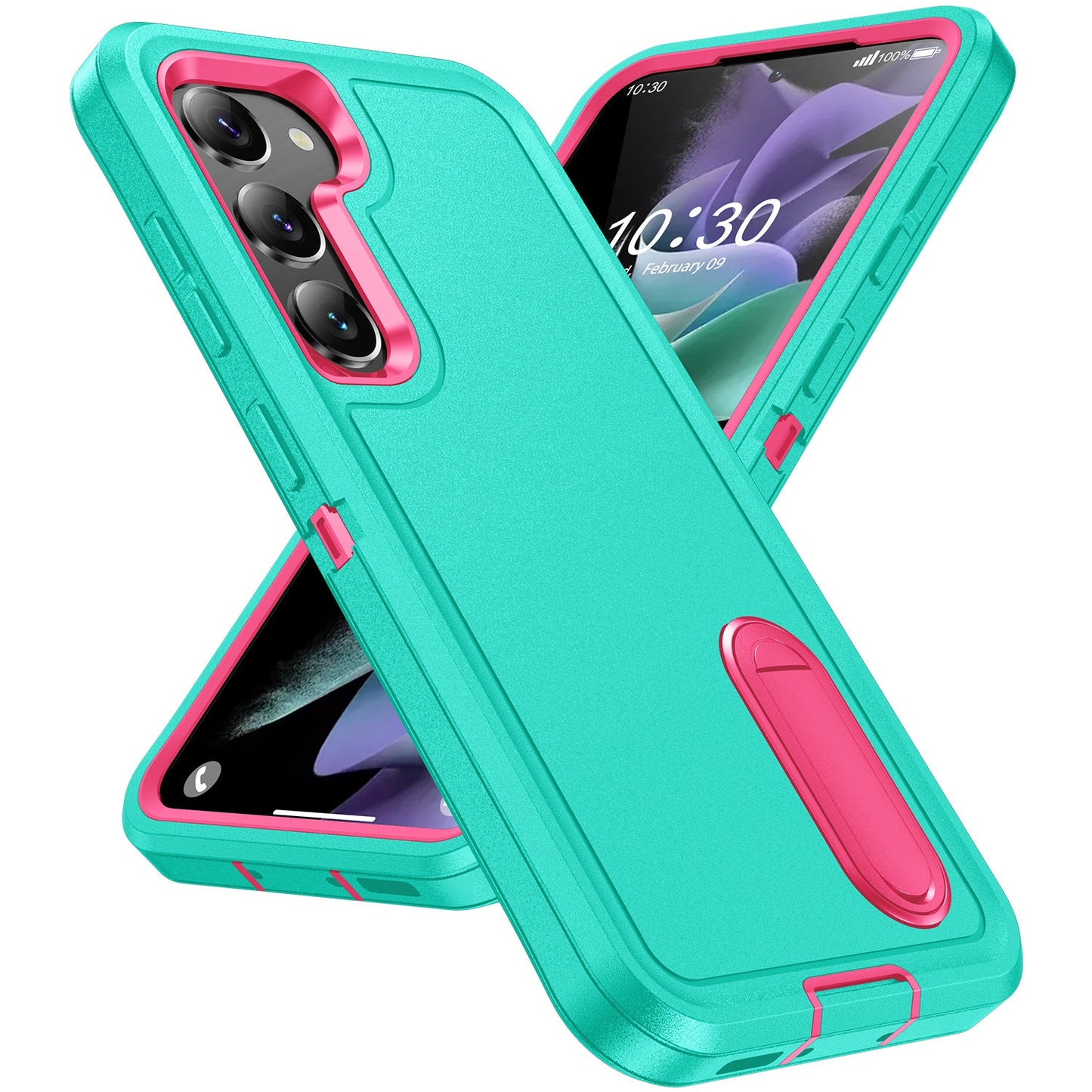 Triple Defense Anti-drop Protection Phone Case With Invisible Bracket For Samsung Galaxy S23 S22 Ultra Plus - mycasety2023 Mycasety