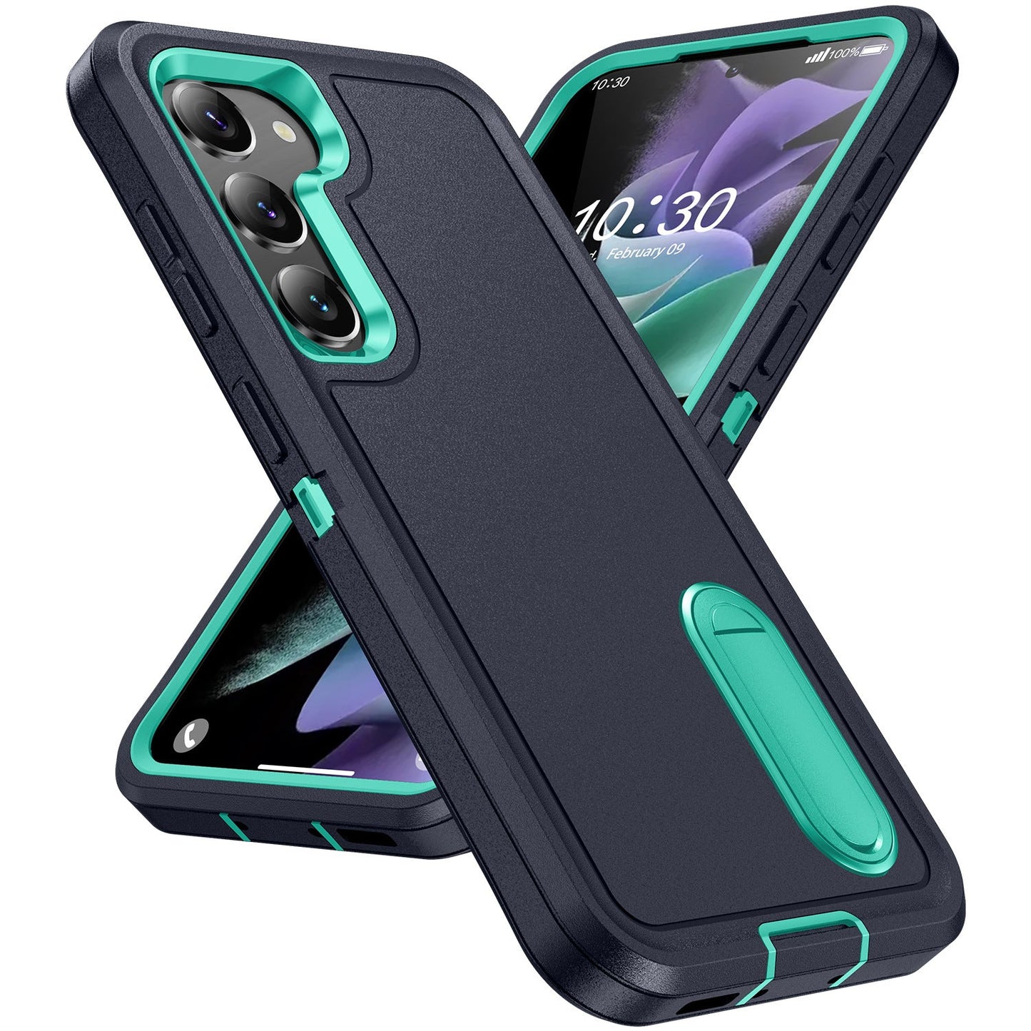 Triple Defense Anti-drop Protection Phone Case With Invisible Bracket For Samsung Galaxy S23 S22 Ultra Plus - mycasety2023 Mycasety
