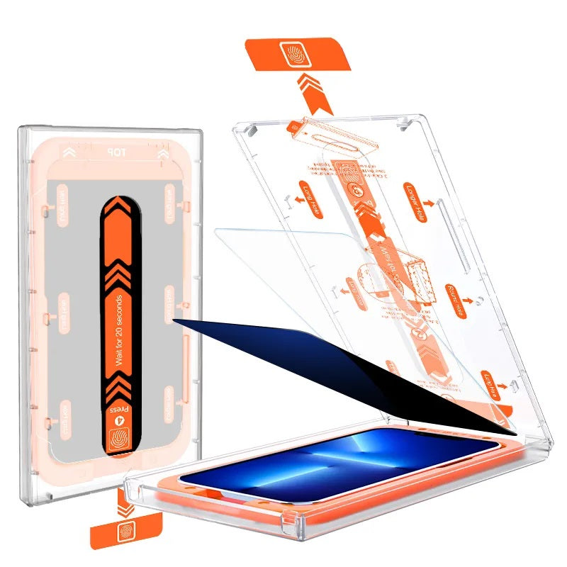 Glare Guard Screen Protector For Samsung Galaxy S22 S23 Plus With Dust-free Film Cabin | Electrostatic Cleaning Technology - Mycasety Mycasety