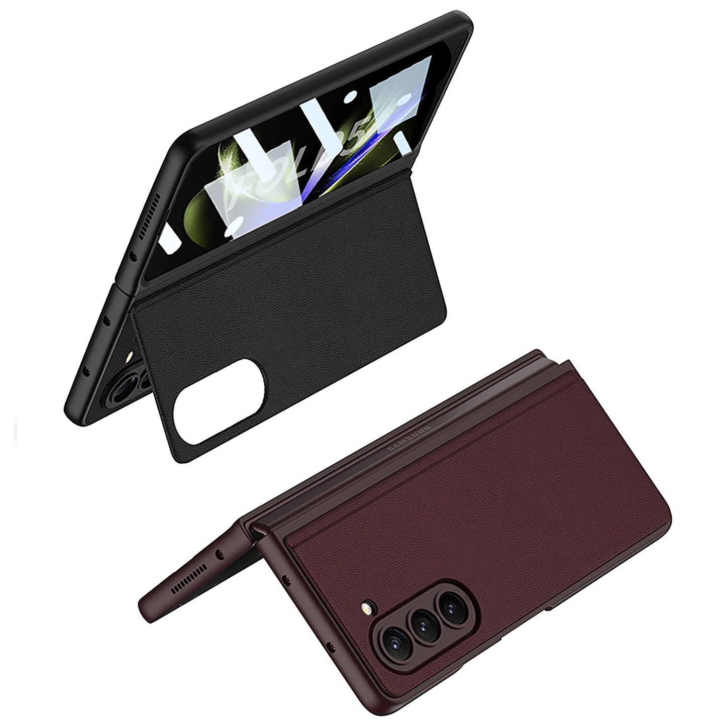 Business Samsung Galaxy Z Fold5 Full Inclusive Leather Case - Mycasety Mycasety