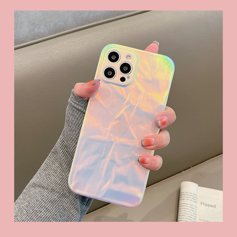 Ultra-Popular Gradient Laser iPhone Case - mycasety2023 Mycasety