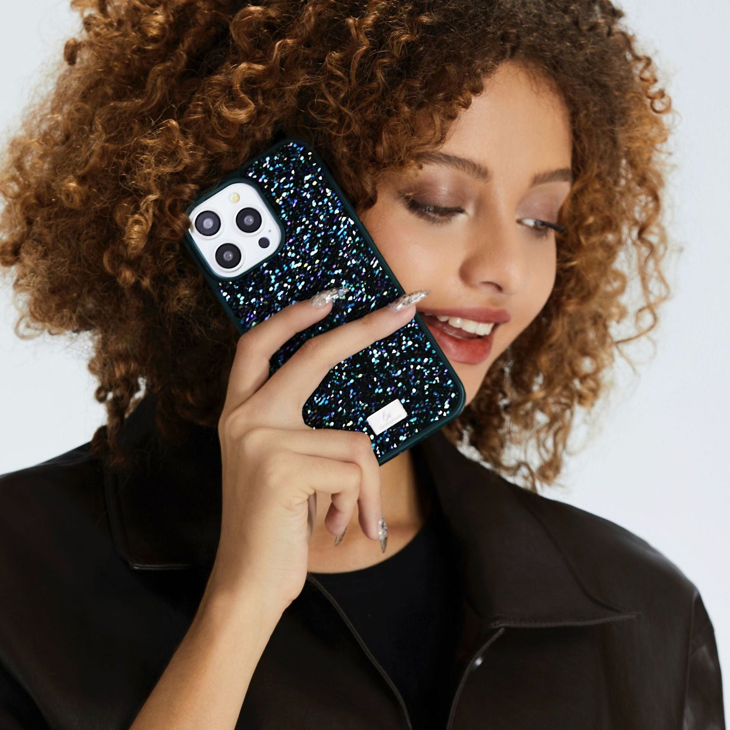 Luxurious Crystal Anti-fall Protective iPhone Case - Mycasety Mycasety