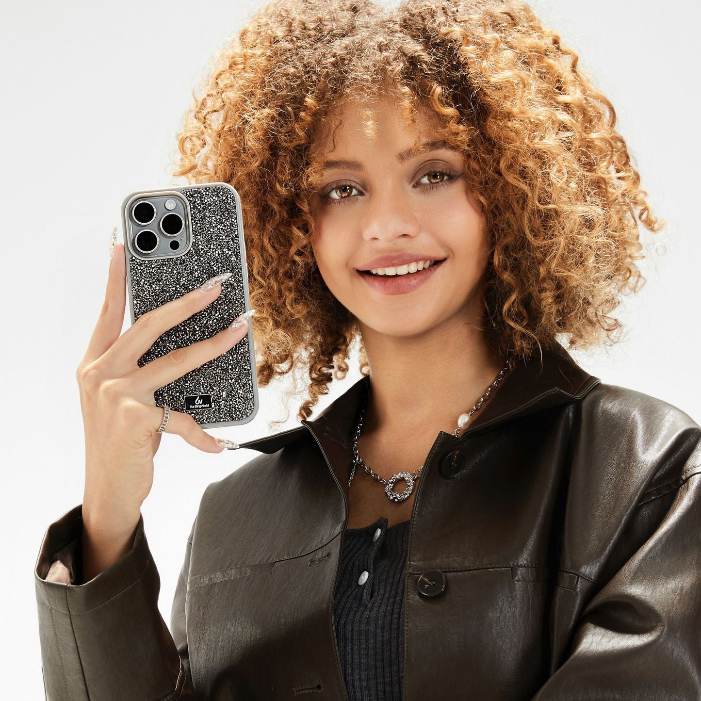 Luxurious Crystal Anti-fall Protective iPhone Case - Mycasety Mycasety