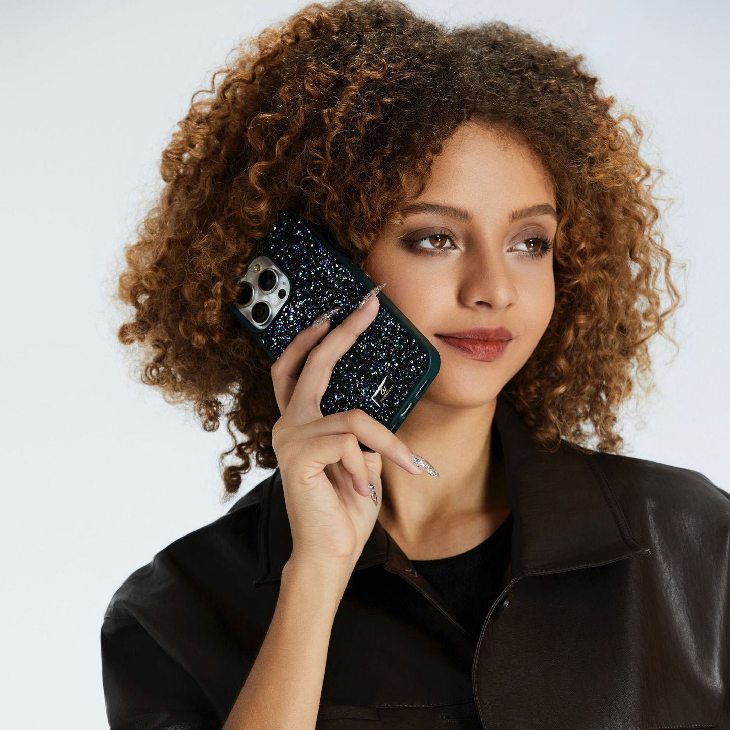 Luxurious Crystal Anti-fall Protective iPhone Case - Mycasety Mycasety