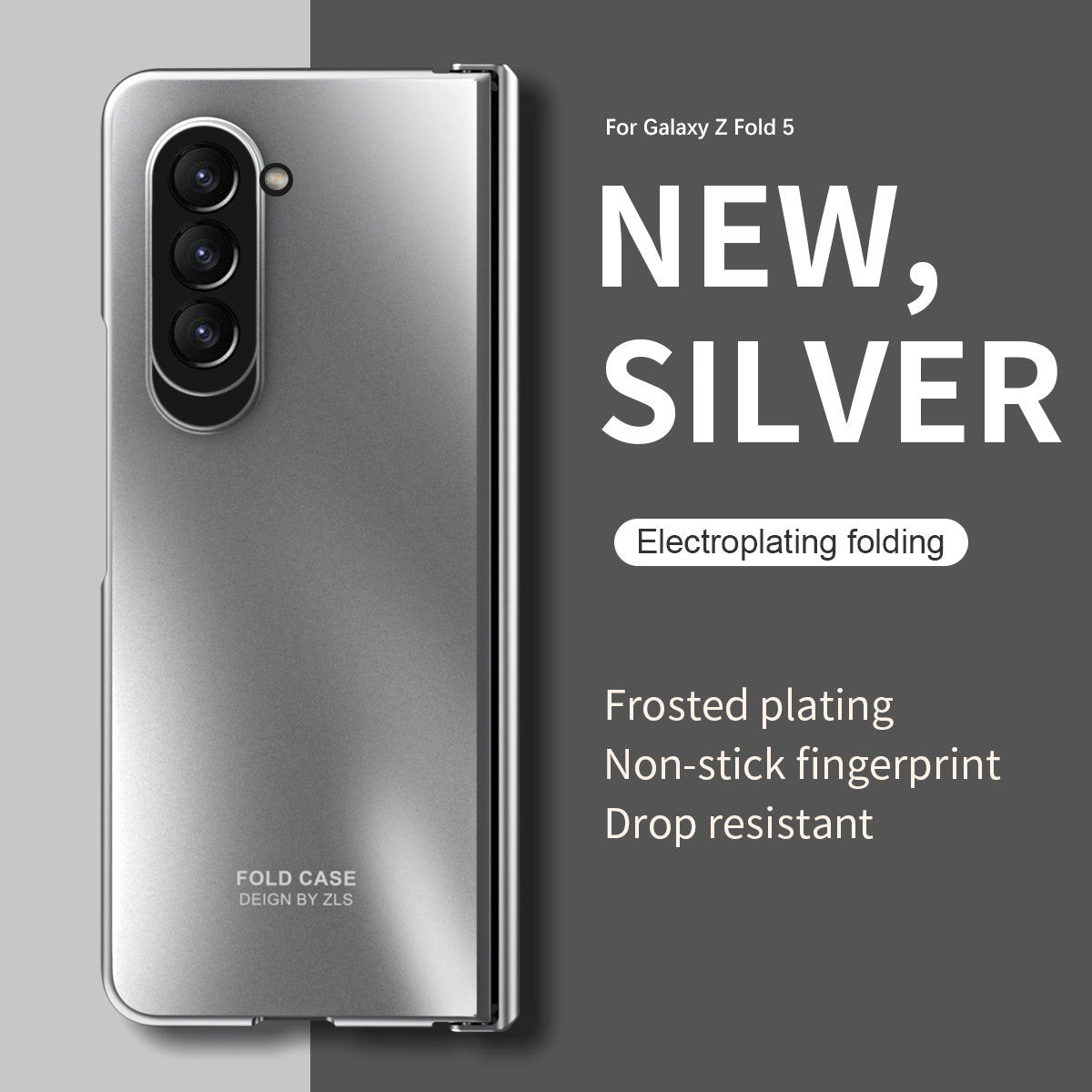 Electroplating All-inclusive Drop-proof Galaxy Z Fold5 Fold4 Case with Screen Protector - Mycasety Mycasety