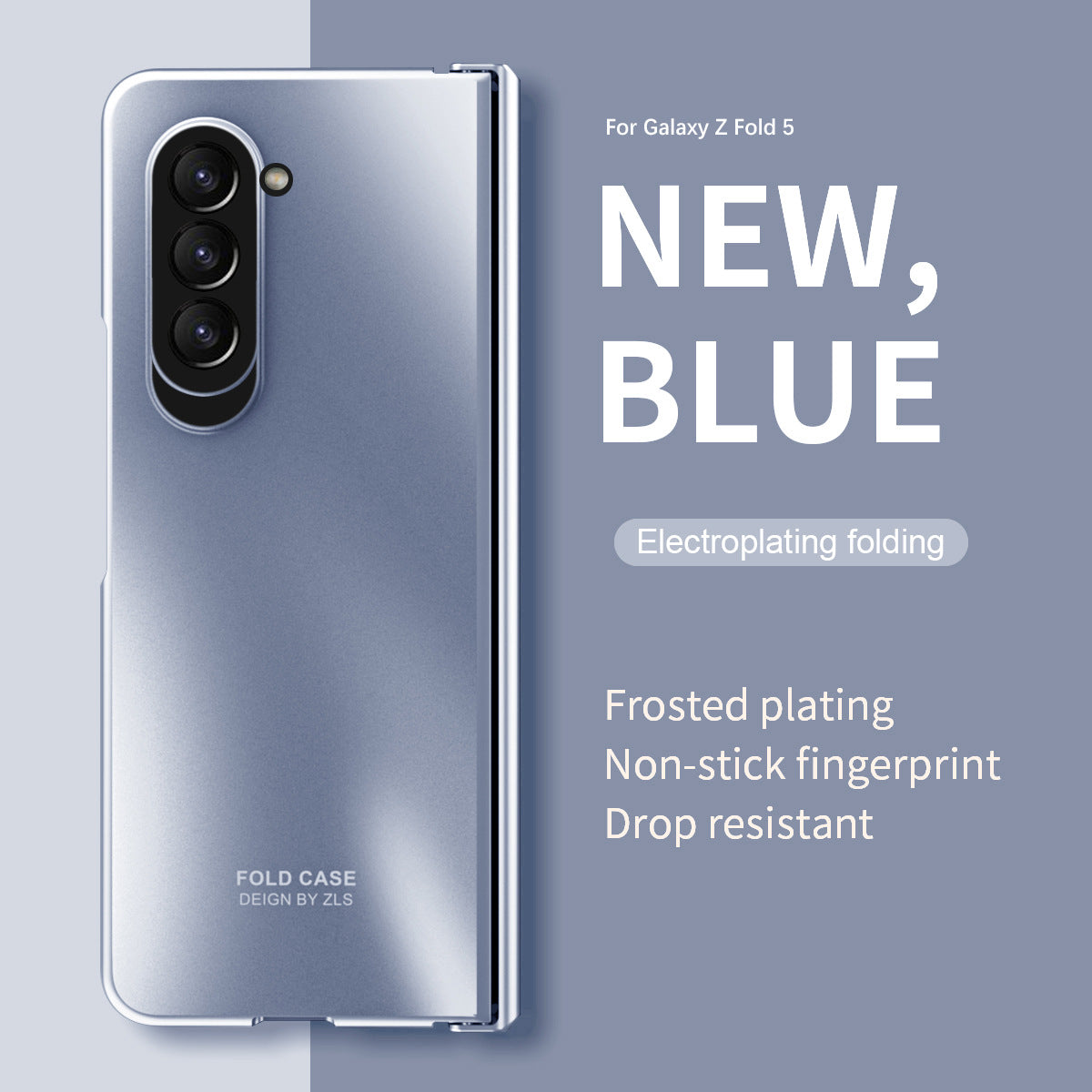 Electroplating All-inclusive Drop-proof Galaxy Z Fold5 Fold4 Case with Screen Protector - Mycasety Mycasety