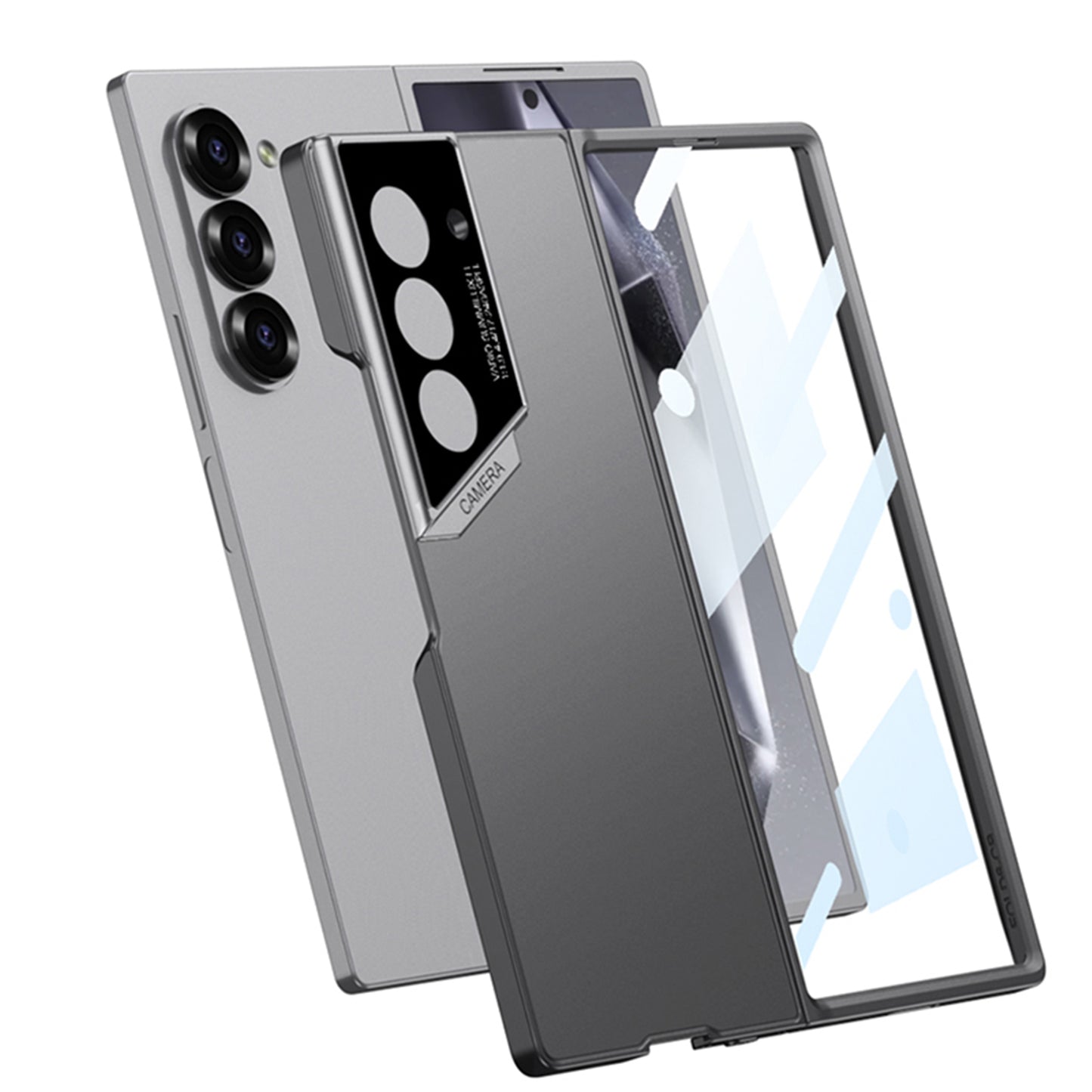 SPORTS DESIGN | Frosted Shockproof Phone Case With Screen Protector For Galaxy Z Fold6