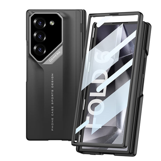 Magnetic Hinge Shockproof Phone Case With Screen Protector For Galaxy Z Fold 6/5/4