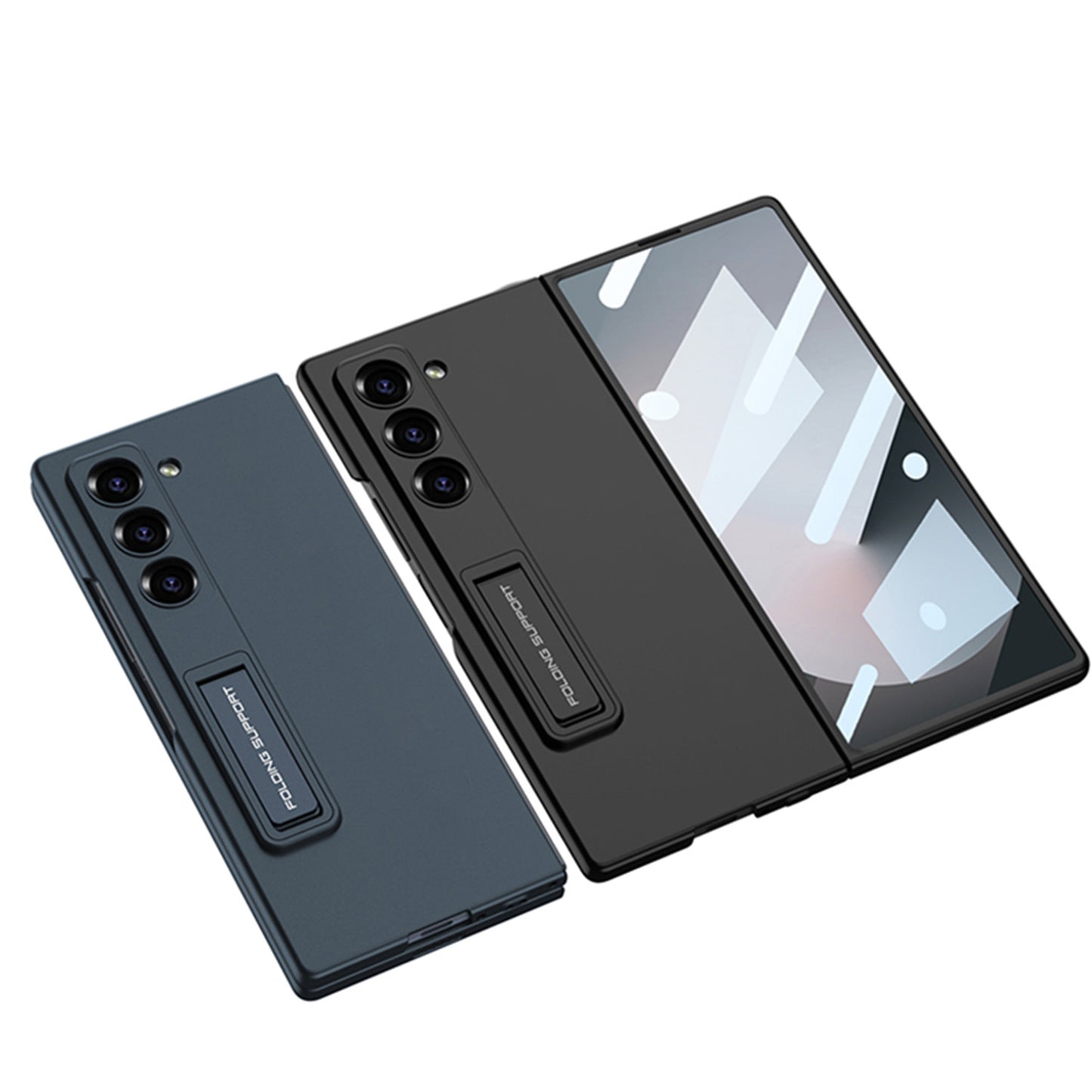 Shockproof Phone Case With Screen Protector & Bracket For Galaxy Z Fold 6/5/4/3