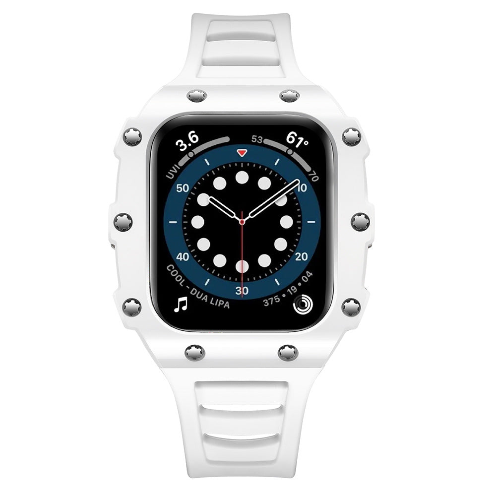 Luxury Ceramics Case Strap For Apple Watch Series 41/42mm 44/45mm - mycasety2023 Mycasety