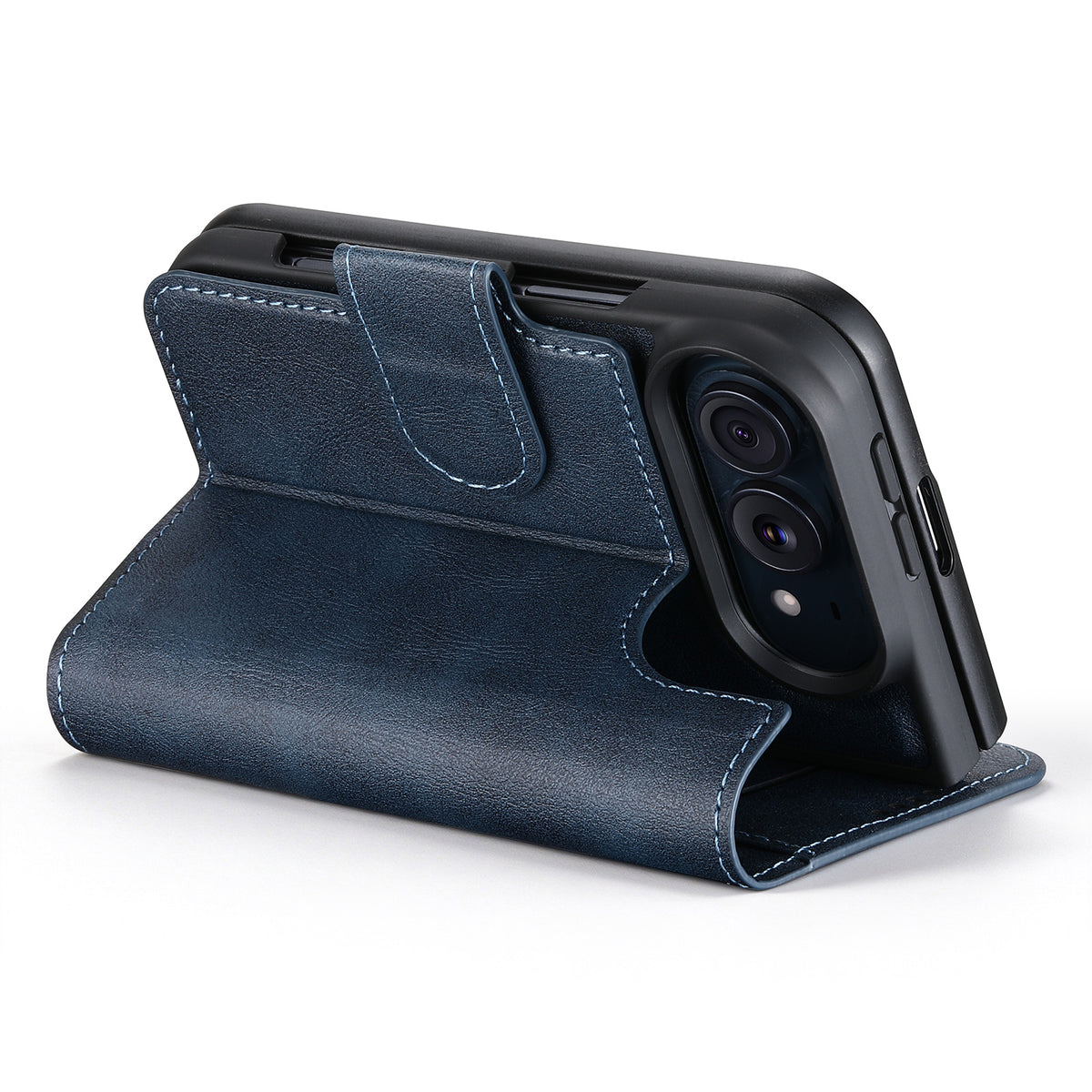 iPhone Duo | 2-in-1 Magnetic Leather Wallet Case with Detachable Folio